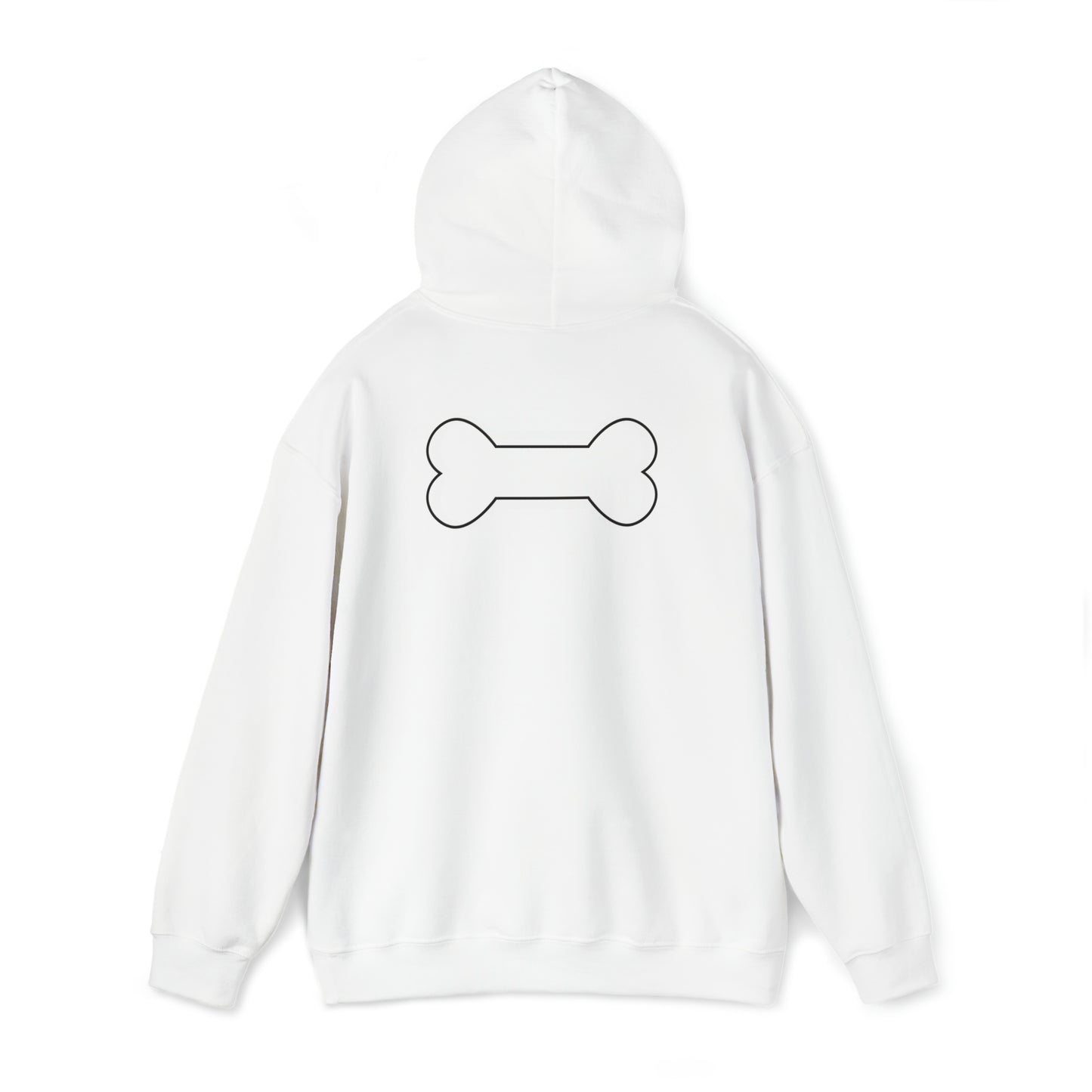 Dogs Make Me Happy Heavy Blend™ Hooded Sweatshirt