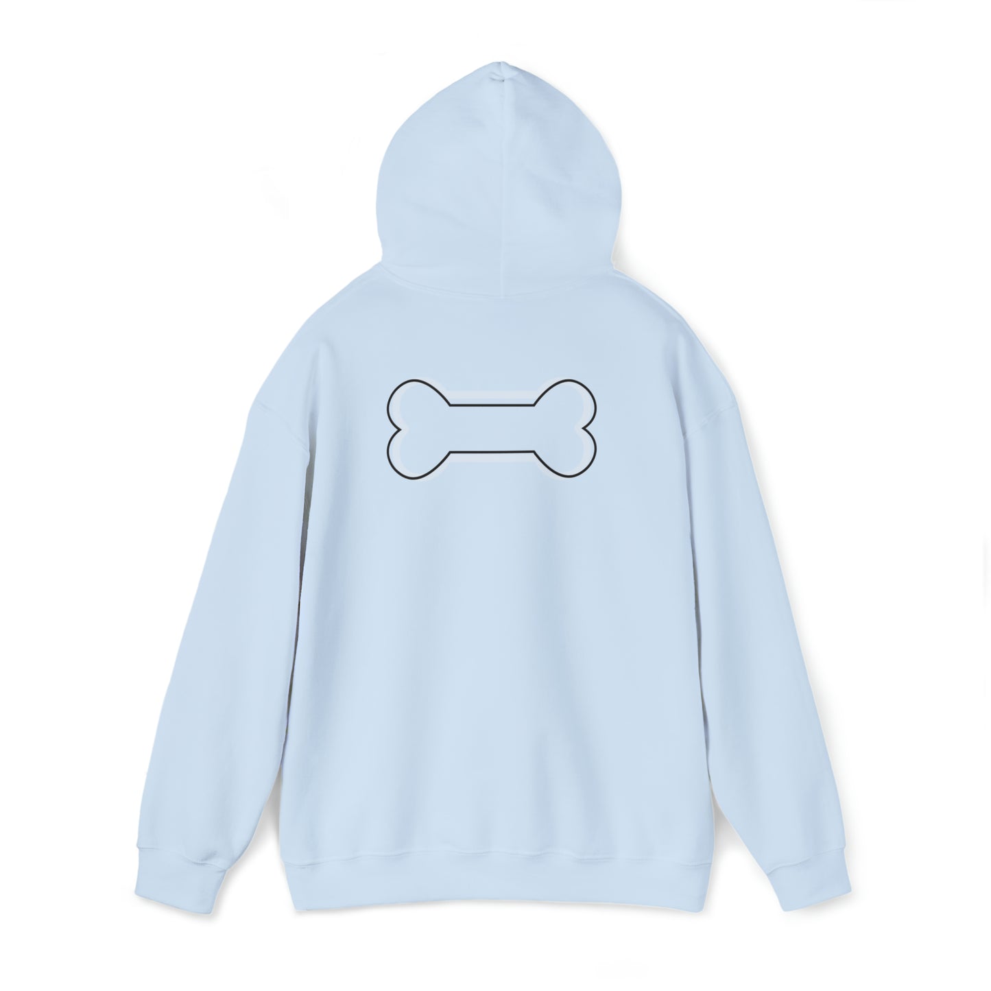 Dogs Make Me Happy Heavy Blend™ Hooded Sweatshirt