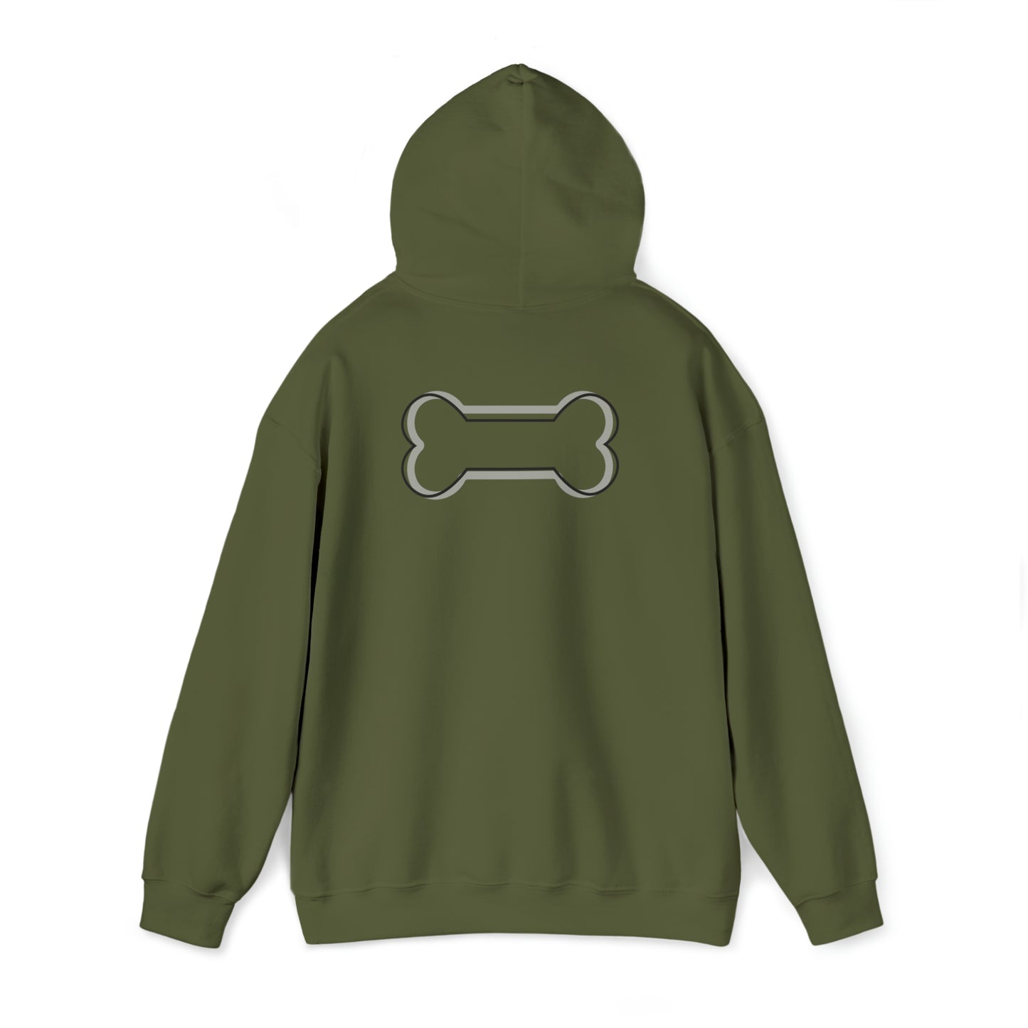 Dogs Make Me Happy Heavy Blend™ Hooded Sweatshirt