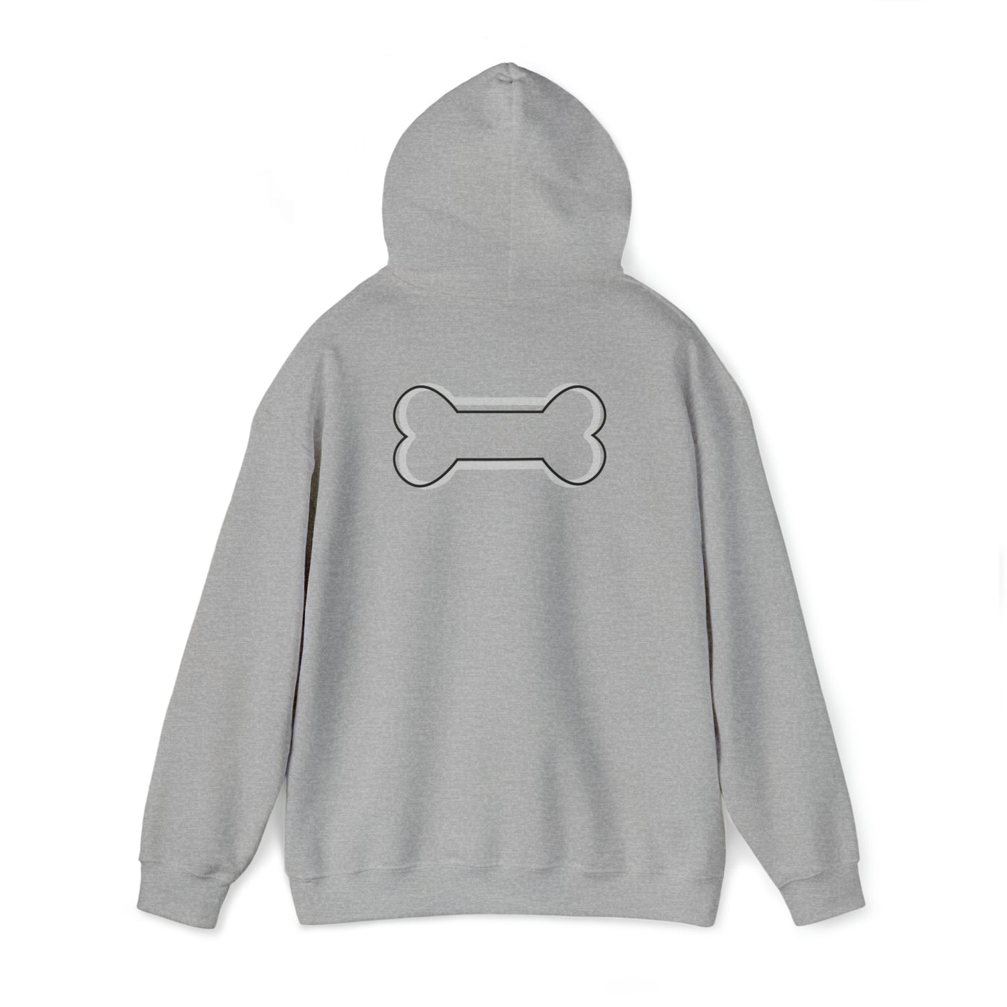 Dogs Make Me Happy Heavy Blend™ Hooded Sweatshirt