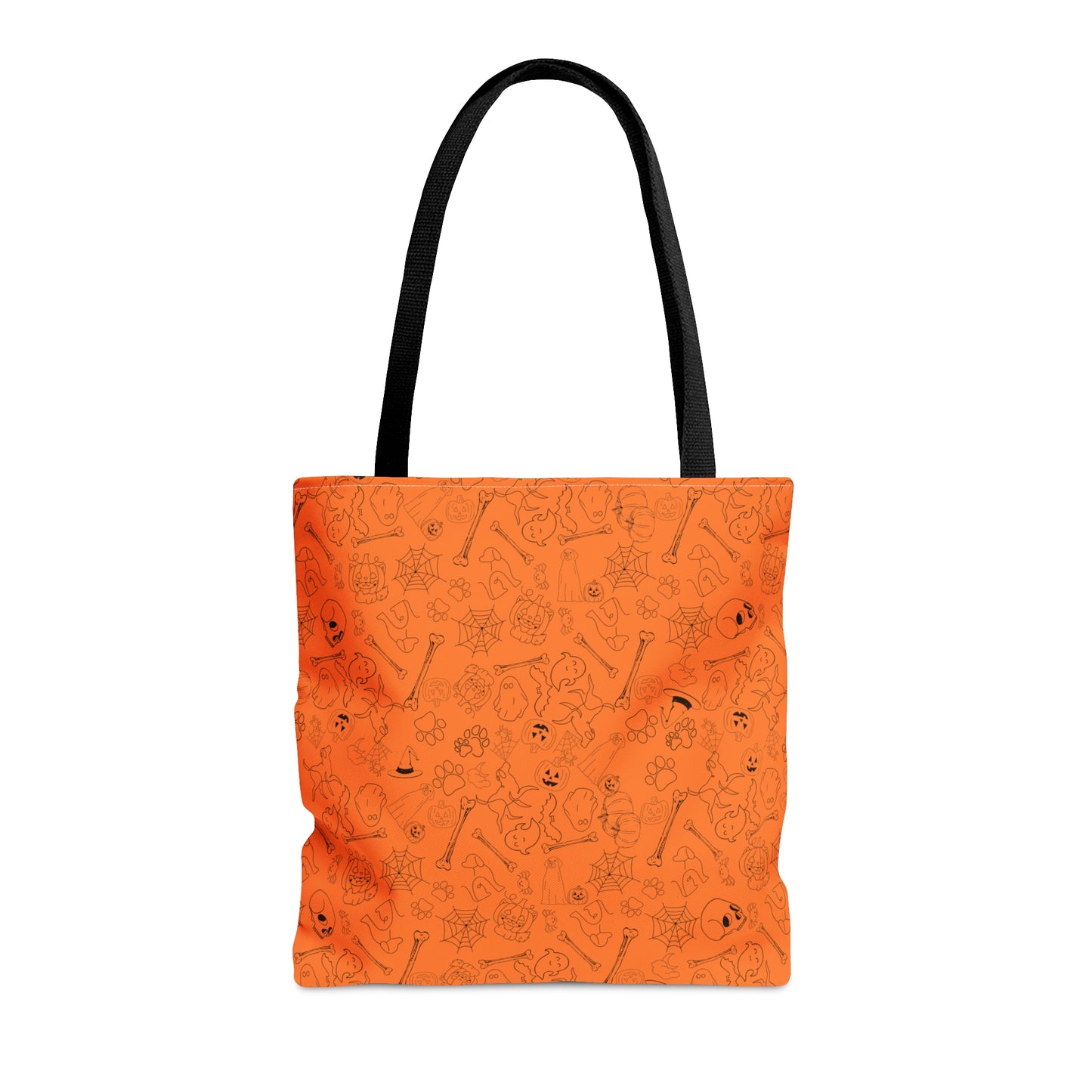 Dog Halloween Collage Tote Bag