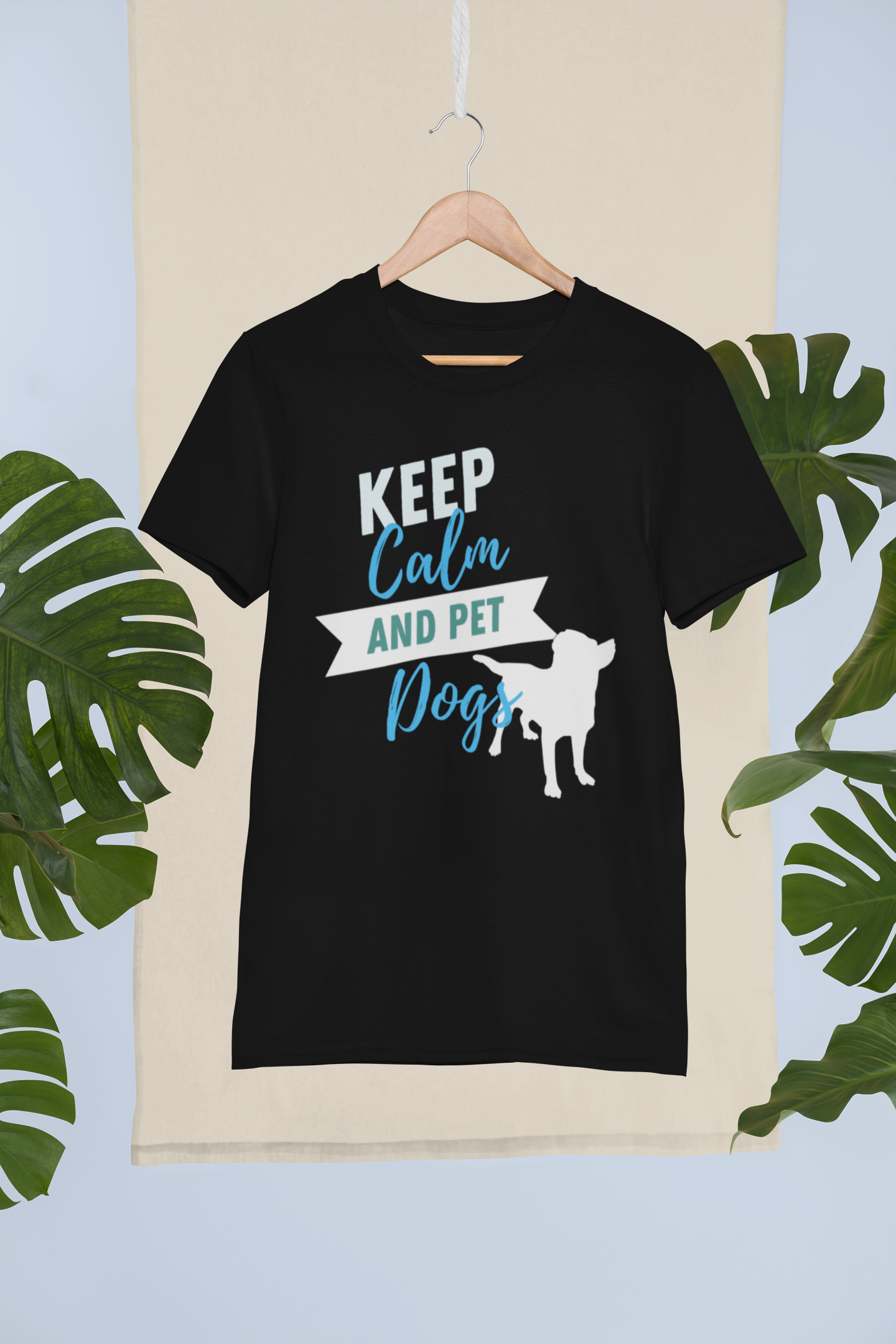 Keep Calm and Pet Dogs Tee