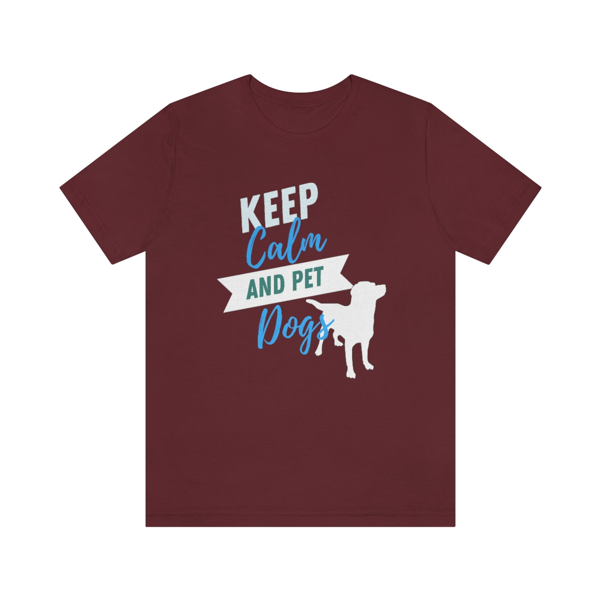 Keep Calm and Pet Dogs Tee